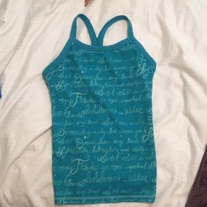 Lulu lemon tank top